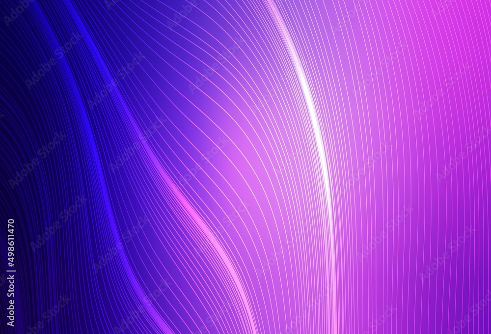 Fototapeta premium Light Purple, Pink vector blurred pattern.