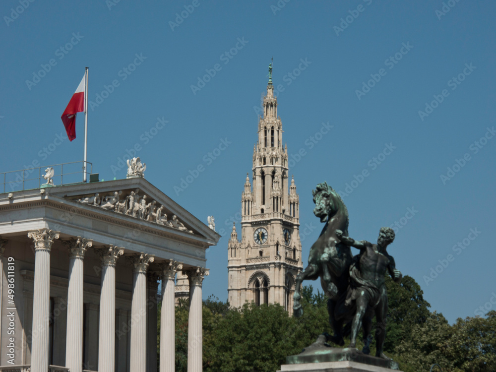 Fototapeta premium Wien in Österreich