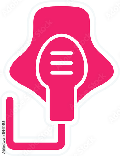 Vector Design Oxygen Mask Icon Style