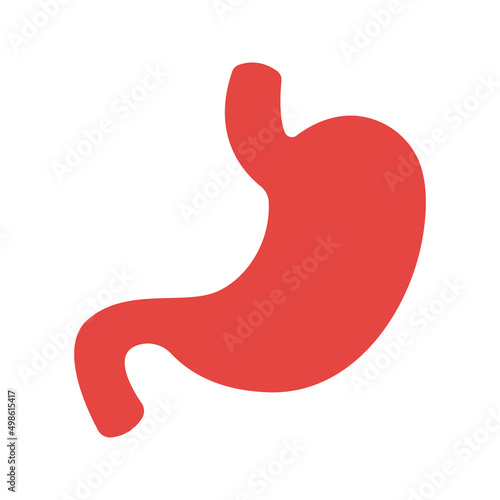Stomach icon. medic sign. vector illustration