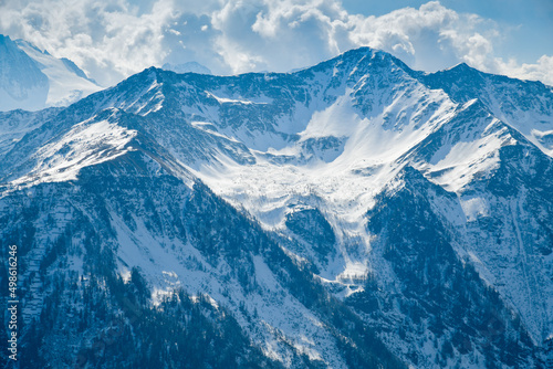 Val di Sole Pejo 3000, Pejo Fonti ski resort, Stelvio National Park, Trentino, Alps Italy.