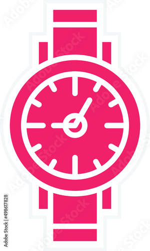 Vector Design Wristwatch Icon Style photo