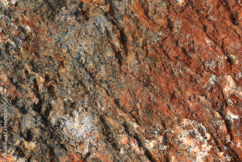 red and grey natural granite stone background © Iveta