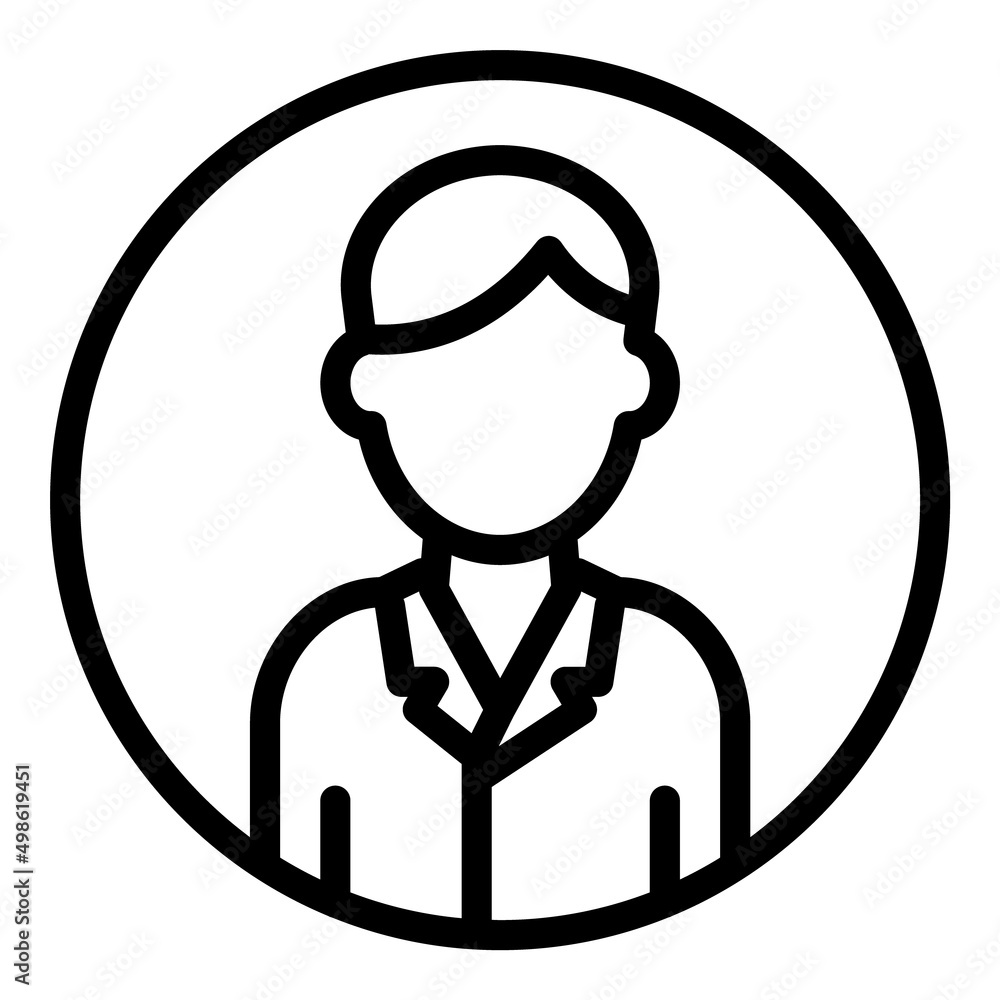 Boy User Avatar Flat Icon Isolated On White Background Boy User Avatar Flat Icon Isolated On White Background