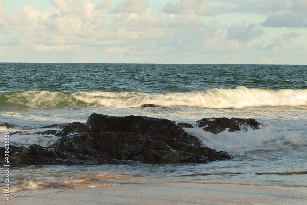waves on the beach waves on the beach