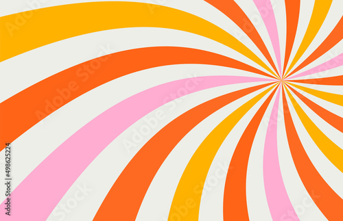 acid wave rainbow line backgrounds in 1970s 1960s hippie style. carnival wallpaper patterns retro vintage 70s 60s groove. psychedelic poster background collection. vector design illustration