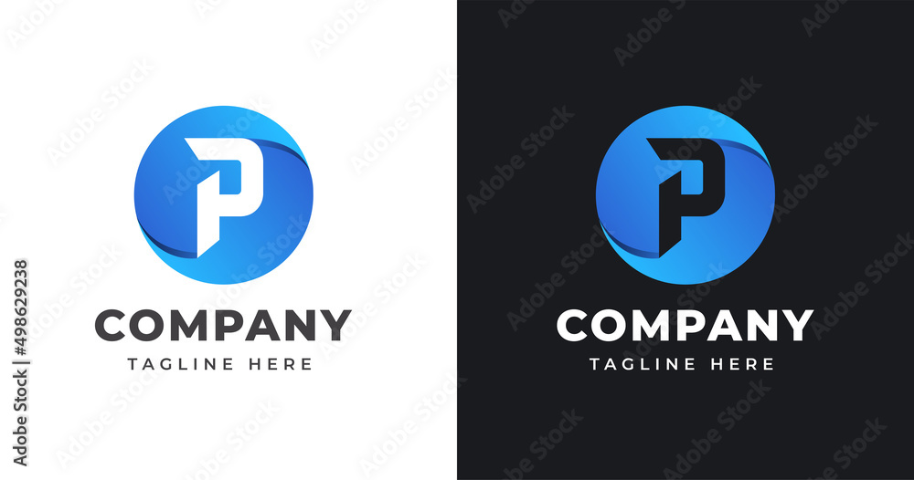 Letter P logo design template with circle
shape concept gradient element geometric Letter P logo design template with circle
shape concept gradient element geometric