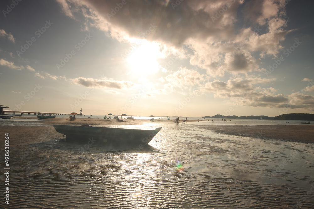 Obraz premium sunset on the sea
