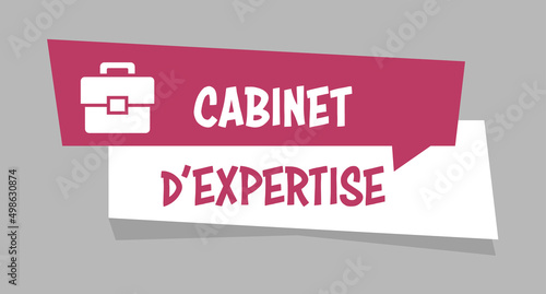 Logo cabinet d'expertise.