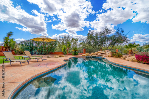 Luxury desert Swimming pool 