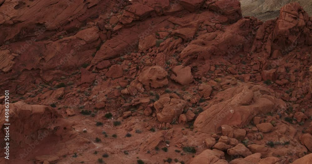 Red Rock Textures in desert nevada Red Rock Textures in desert nevada
