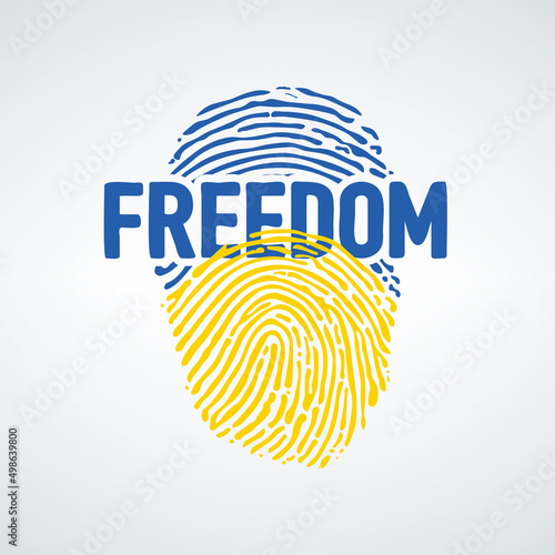 Ukrainian identity blue and...