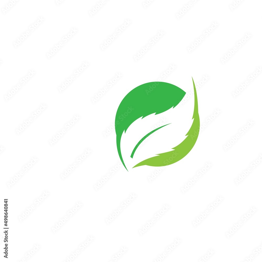 Logos of green leaf ecology nature element vector icon Logos of green leaf ecology nature element vector icon