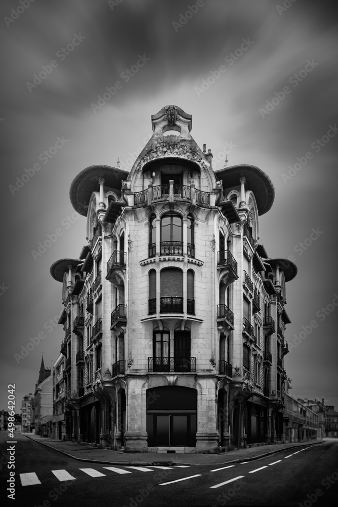 Immeuble Art Nouveau, Place Grangier, Dijon
