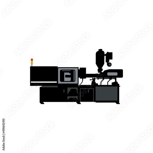 injection molding machine icon