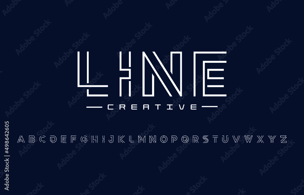 Unique and Minimal TECH Letter set for your new startup. Creative and ...