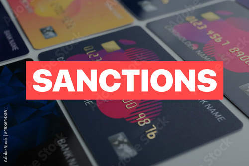 Many credit cards and word ...