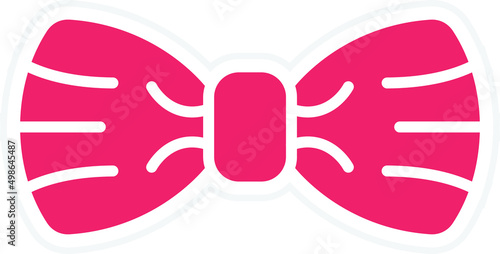Vector Design Bow Tie Icon Style