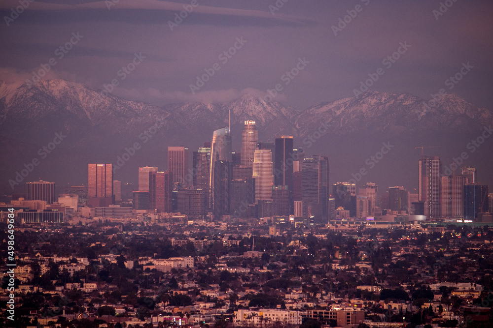 Fototapeta premium SoCal Sunset Hikes