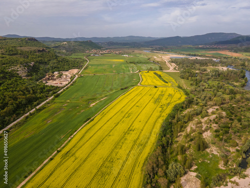 Arda River, passing through the Eastern Rhodopes, Bulgaria photo