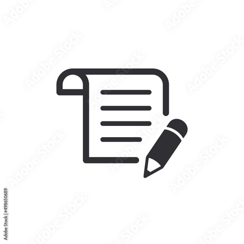 Document icon. Paper icon. Prepare document. Personal document. Copy file. Worksheet icon. File icon. Pictogram letter. Notes file. Office documents. File sharing. Survey. Pencil. Edit document. Bid