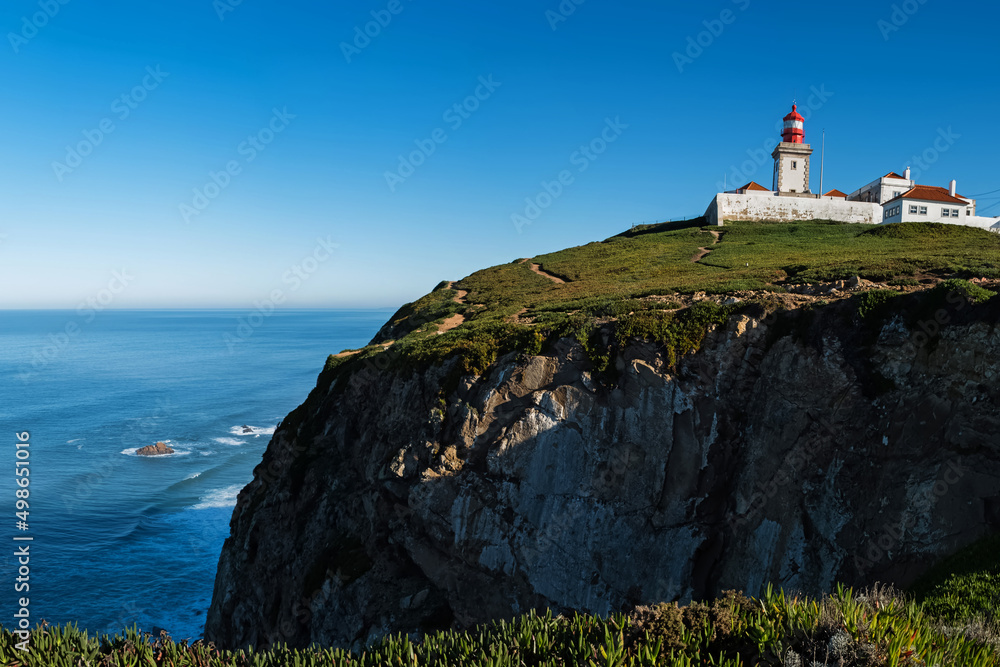 Lighthouse on the cape Roca