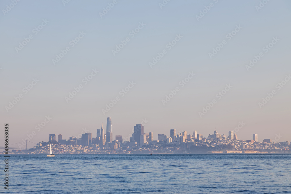 Fototapeta premium San Francisco city line