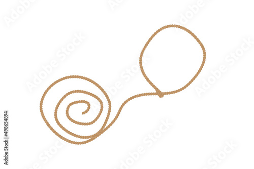 Ropes, great design for any purposes. Vector illustration. stock image.