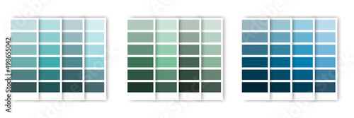 Abstract blue turquoise palette for digital wallpaper design. Vector illustration. stock image.