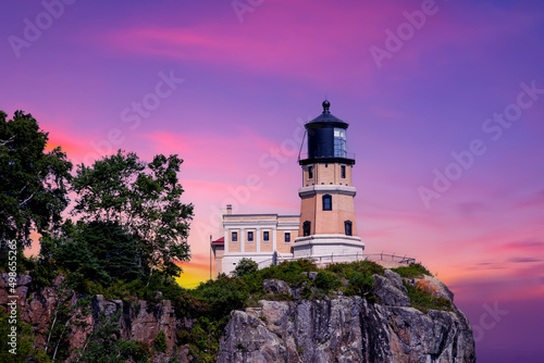 Split Rock Lighthouse State Park, North Shore of Lake Superior,USA © CK