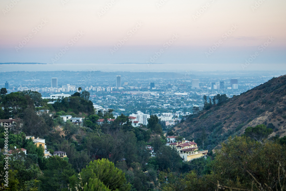 Views from the Hollywood Hills
