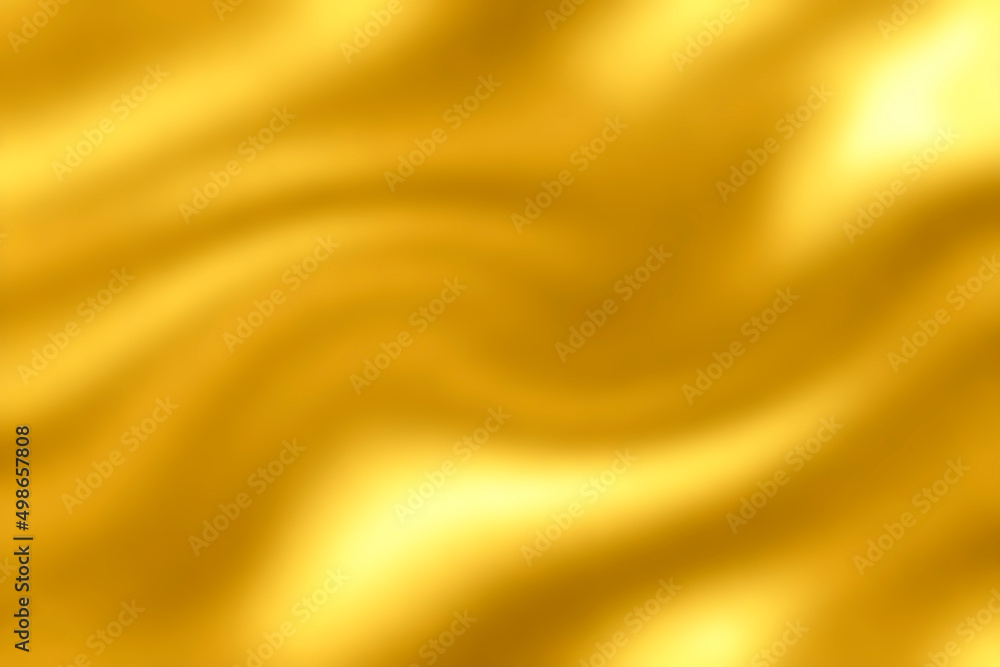 CG background image with shiny and undulating gold color CG background image with shiny and undulating gold color