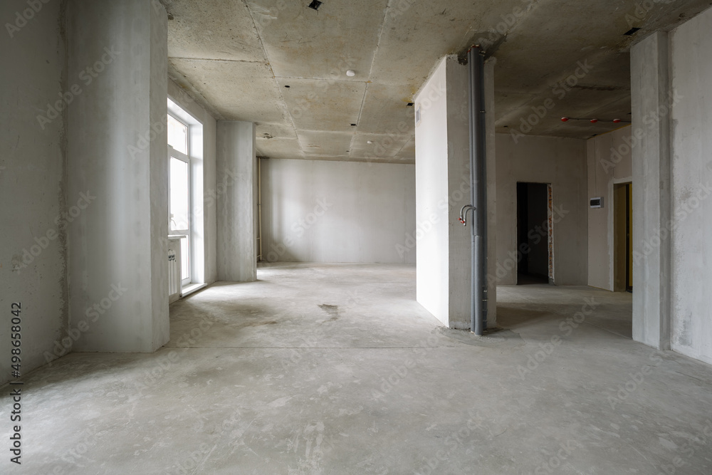 View of a new apartment