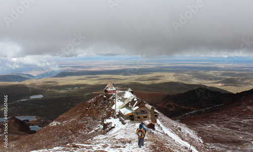 Alto do Pico Chacaltaya próximo a La Paz
