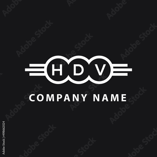 HEV letter logo design on black background. HEV  creative initials letter logo concept. HEV letter design. photo