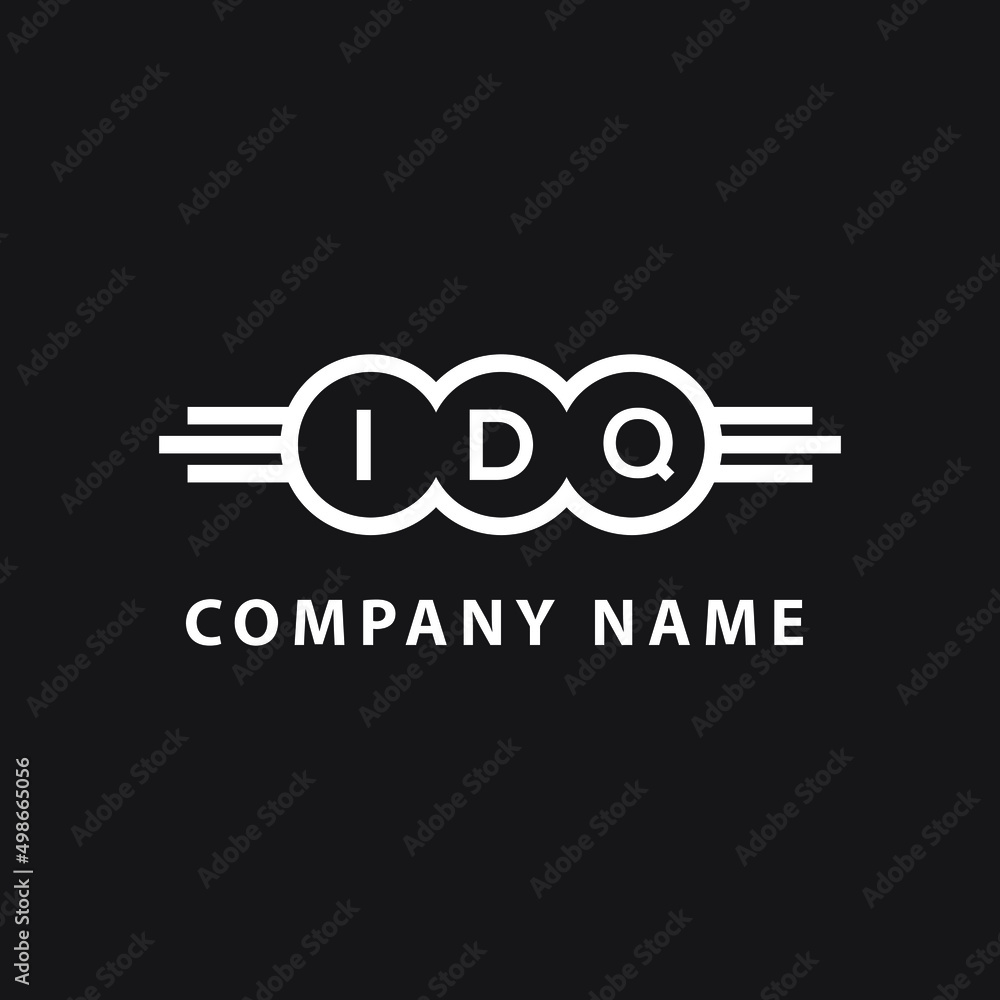 IDO letter logo design on black background. IDO creative circle letter logo concept. IDO letter design. IDO letter logo design on black background. IDO creative circle letter logo concept. IDO letter design.