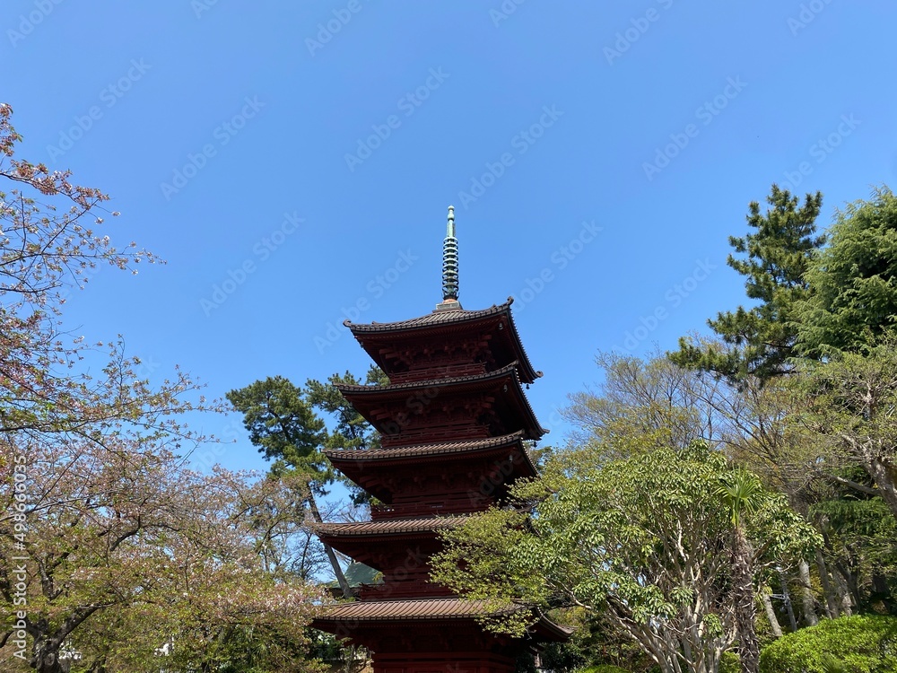 The five story temple house of Japan, religious heritage / landmark, The five story temple house of Japan, religious heritage / landmark,