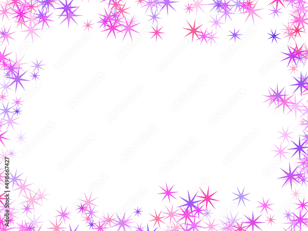 Star Frame Background Illustration Star Frame Background Illustration