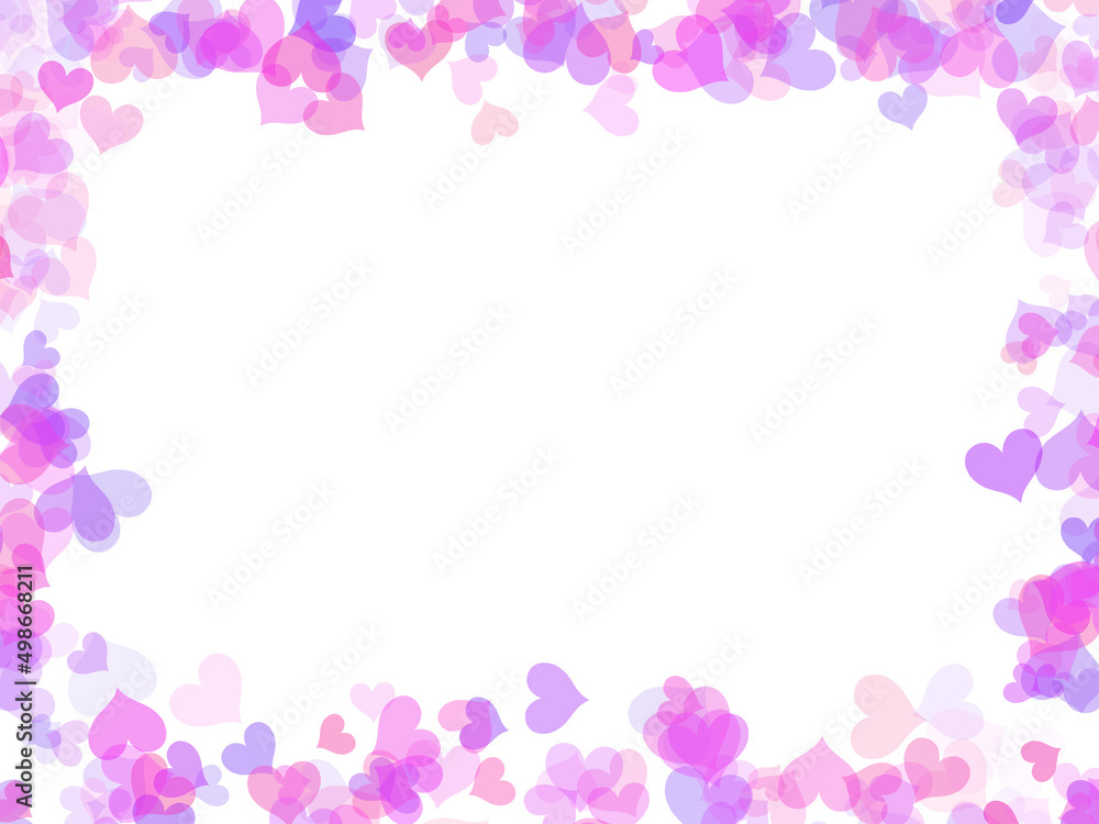 Heart Frame Background Illustration