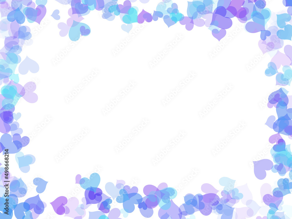 Heart Frame Background Illustration