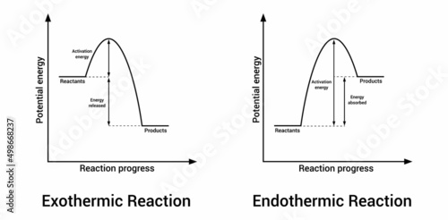 exothermic and endothermic reactions in chemistry photo