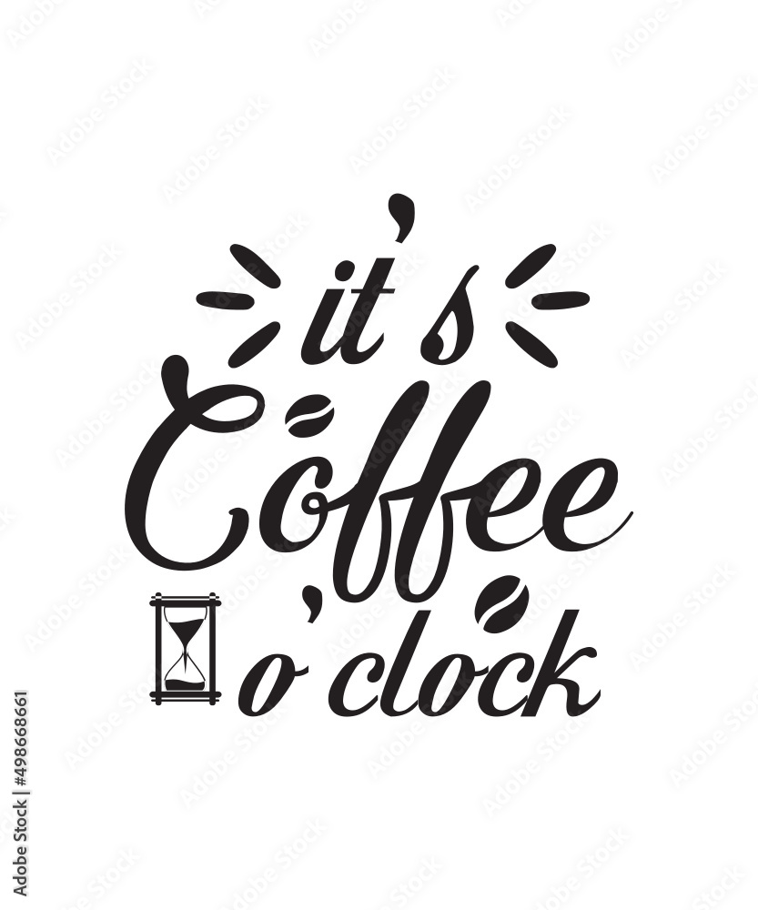 Obraz premium Coffee Svg Design