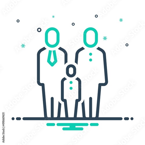 Mix icon for parental