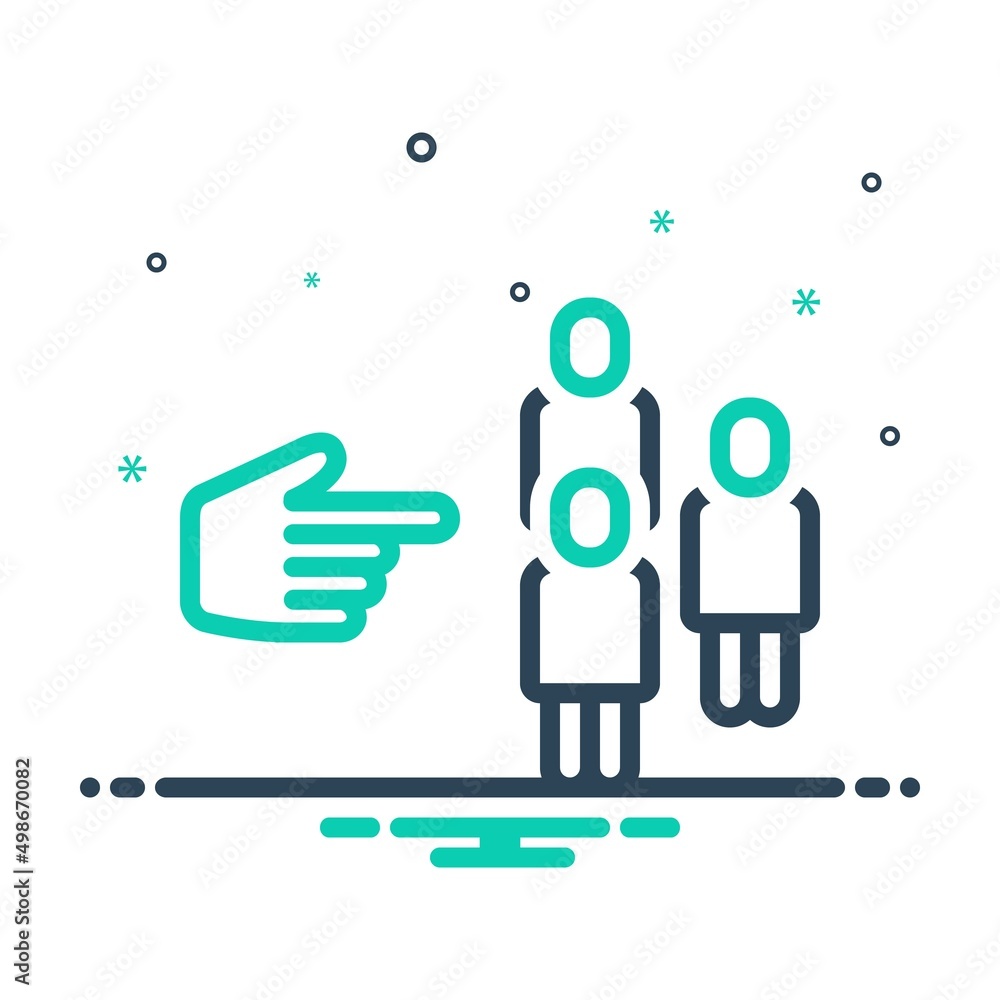 Fototapeta premium Mix icon for them