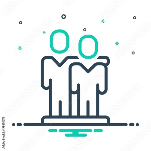 Mix icon for convinced