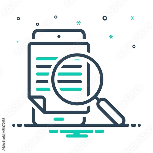 Mix icon for indexed