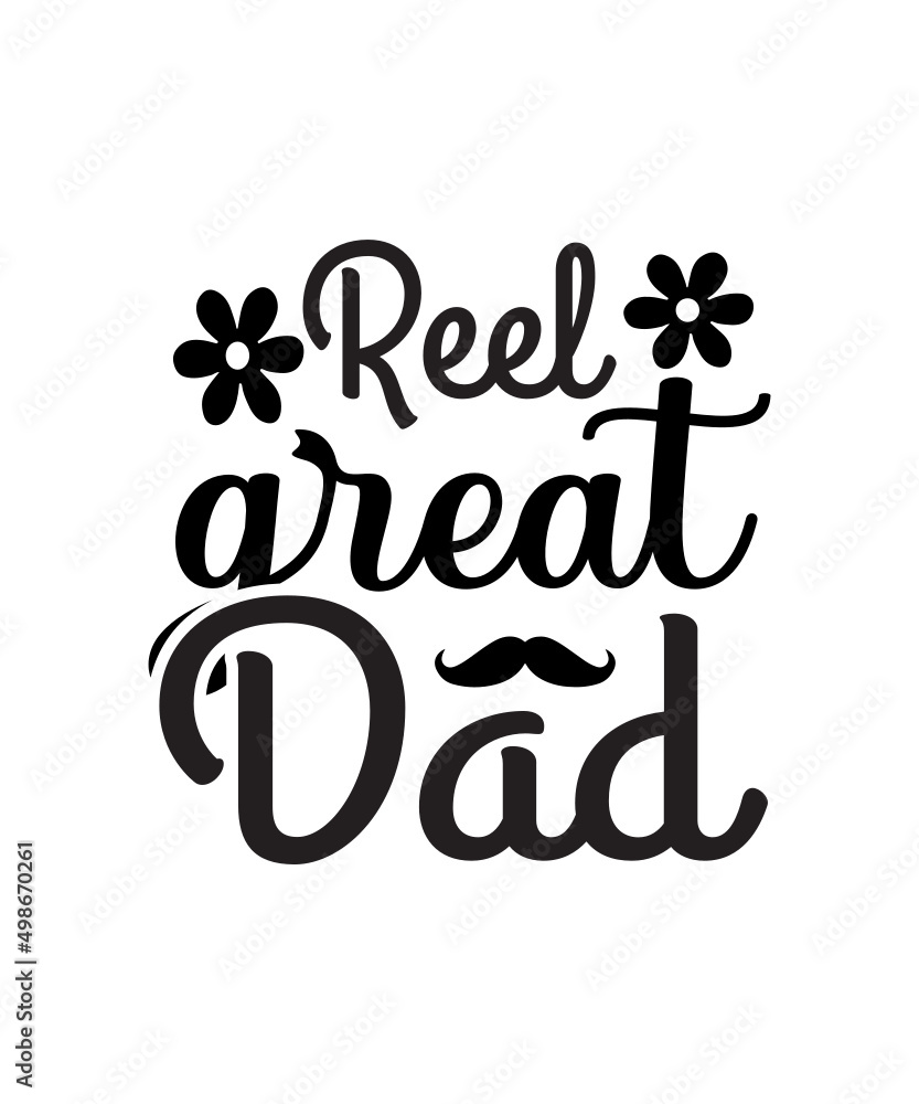 Obraz premium Dad Svg Design