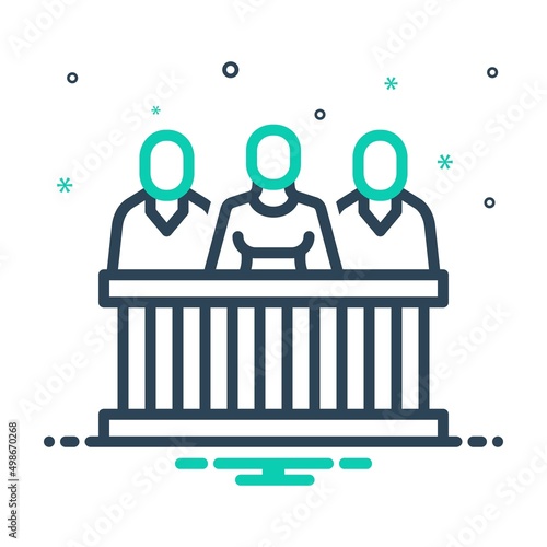Mix icon for jury
