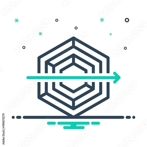 Mix icon for simple