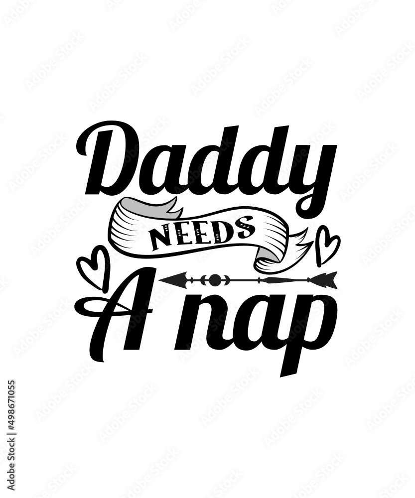 Naklejka premium Dad Svg Design